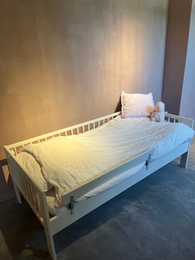 Lit avec matelas enfant 160 x 70cm, Matelas, 70 à 85 cm, Enlèvement, Utilisé