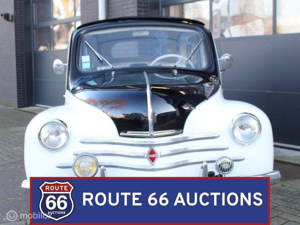 Renault 4CV Cabriolet | 1960 | Route 66 Auctions, Autos, Achat, Entreprise, Autre carrosserie, Essence