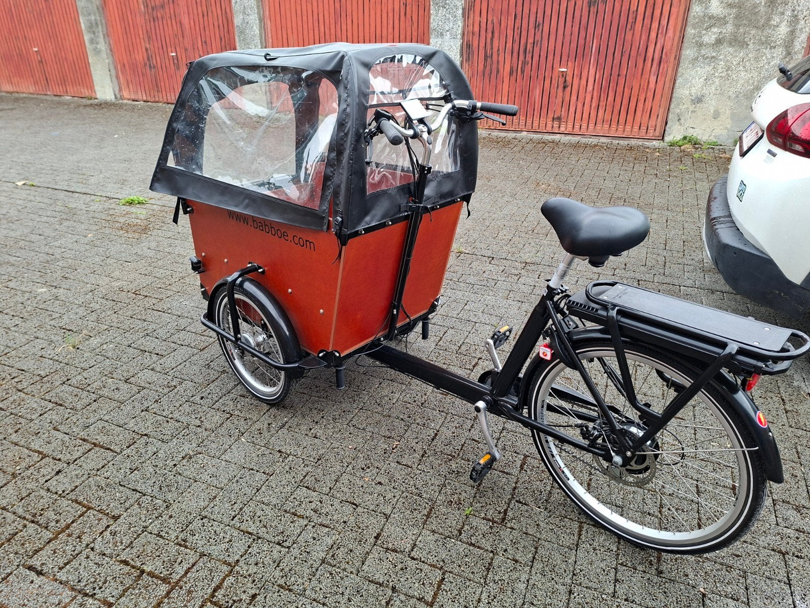 Bakfiets, Ophalen