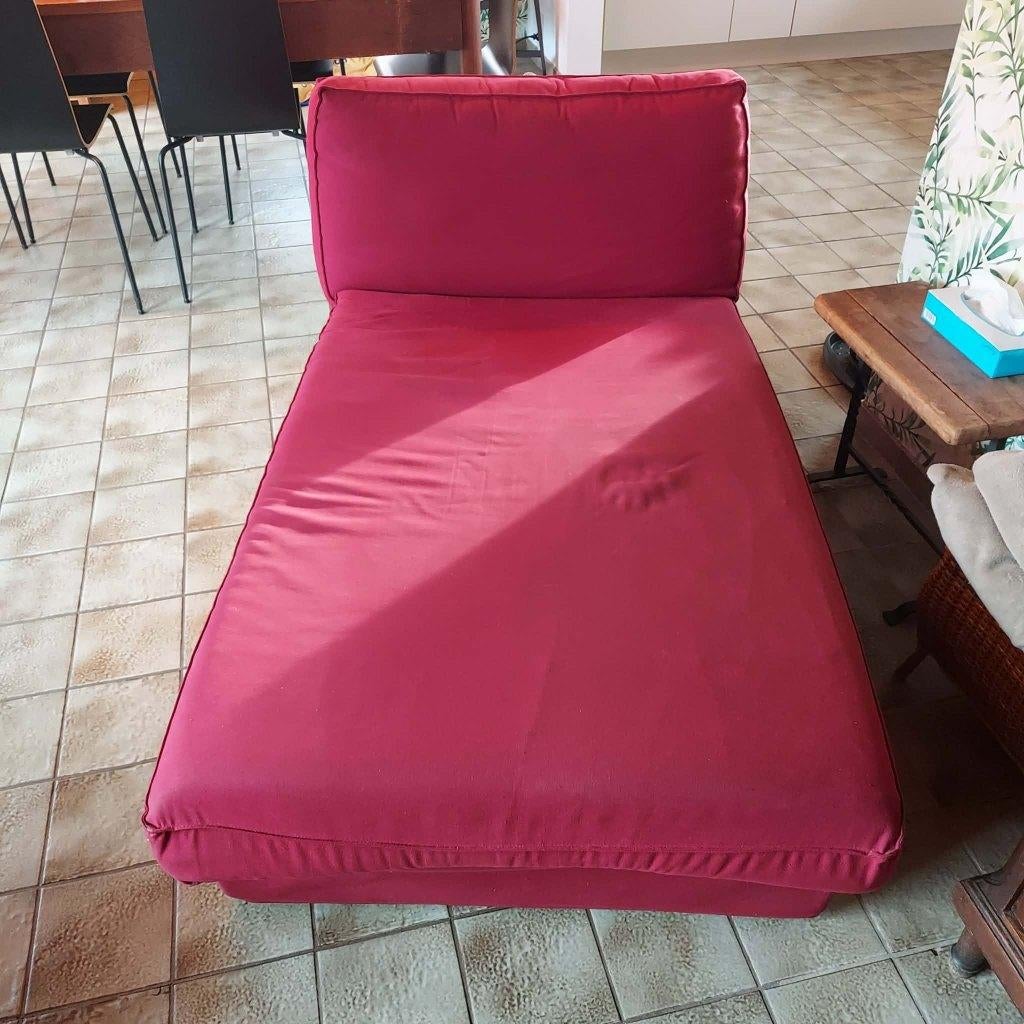 chaise longue, Maison & Meubles, Comme neuf, Enlèvement, Deux personnes, Tissus