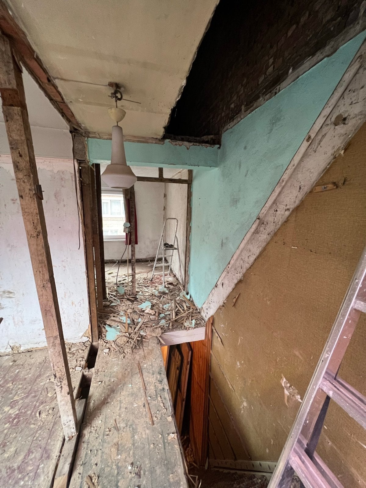 Travaux de rénovation de batiment