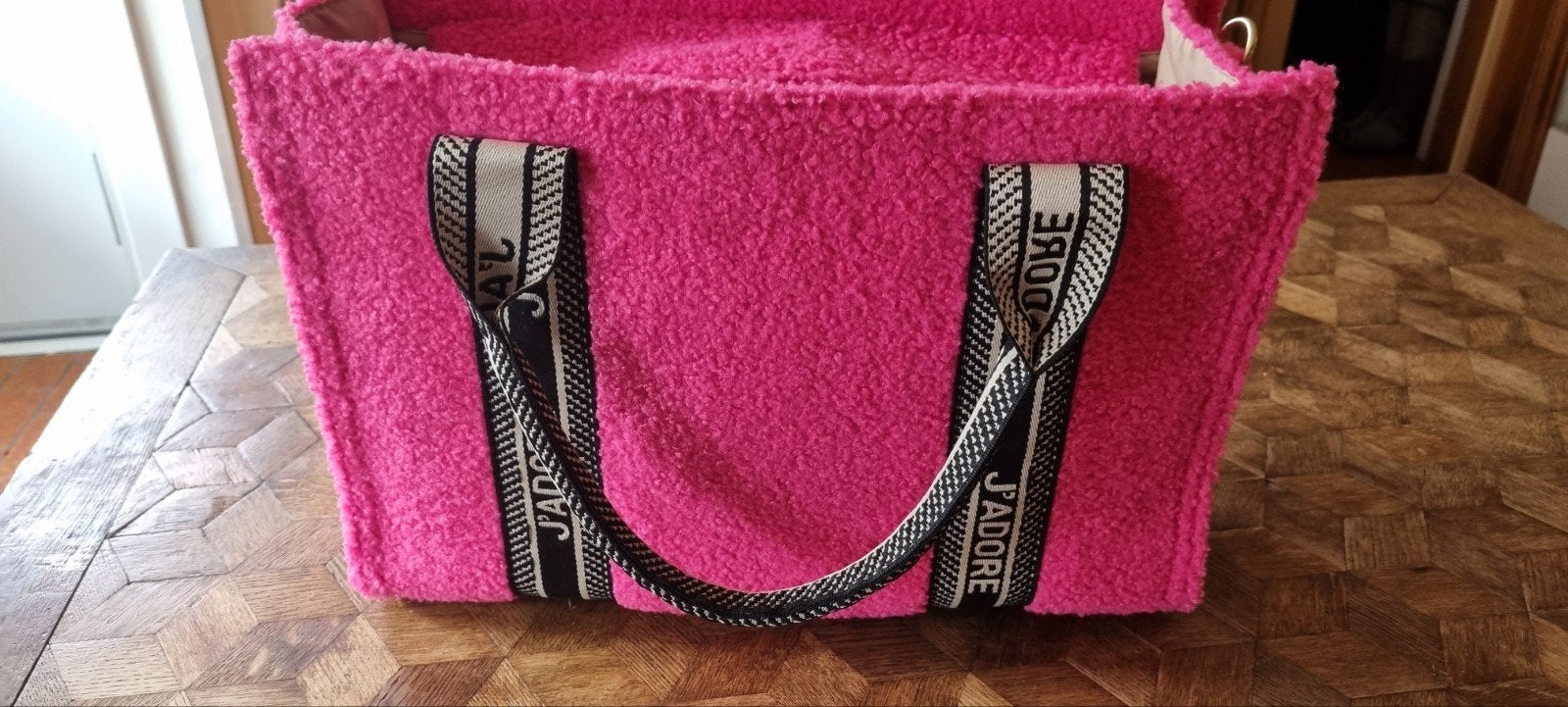 Jadore dames tas, Bijoux, Sacs & Beauté, Sacs | Sacs de voyage & Petits Sacs de voyage, Enlèvement, Comme neuf, Rose