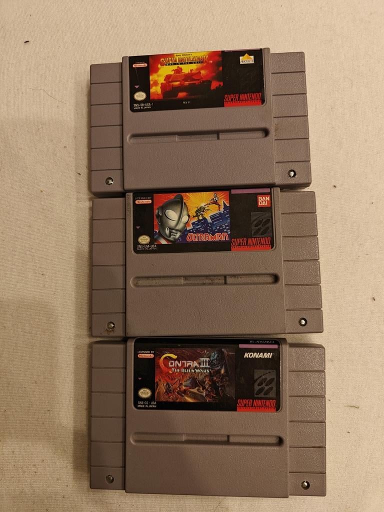 Nes games te koop, Ophalen