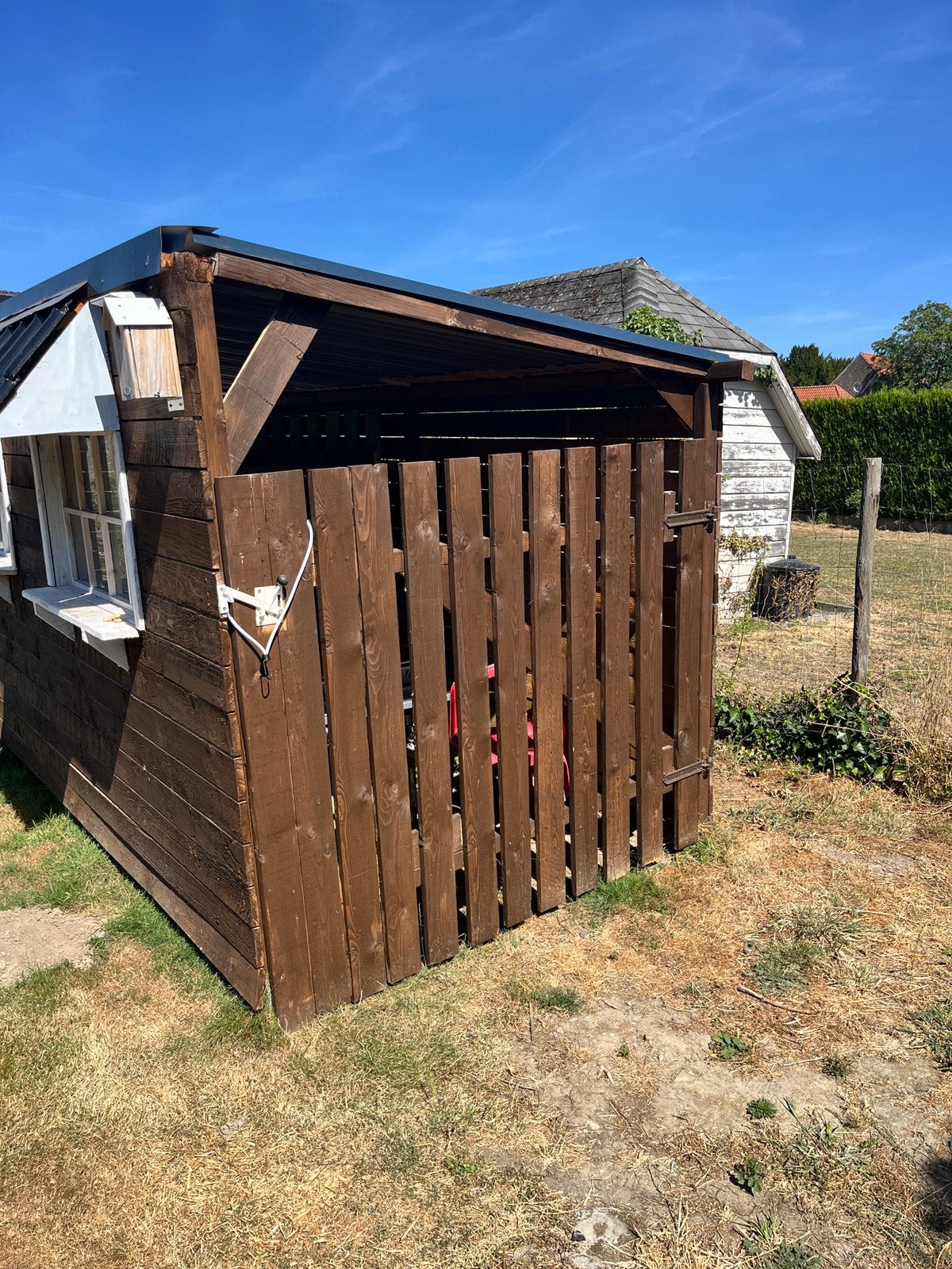 Maison de jardin 6Mx1,80 m, Moins de 200 cm, Enlèvement, Abri de jardin, Bois