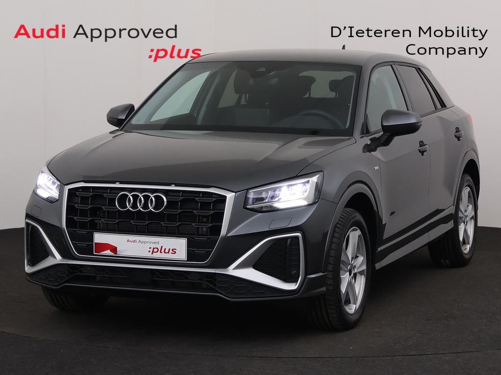 Audi Q2 Q2 35 TFSI Business Edition S line S tronic, Automaat, Lederen bekleding, SUV of Terreinwagen, Zilver of Grijs