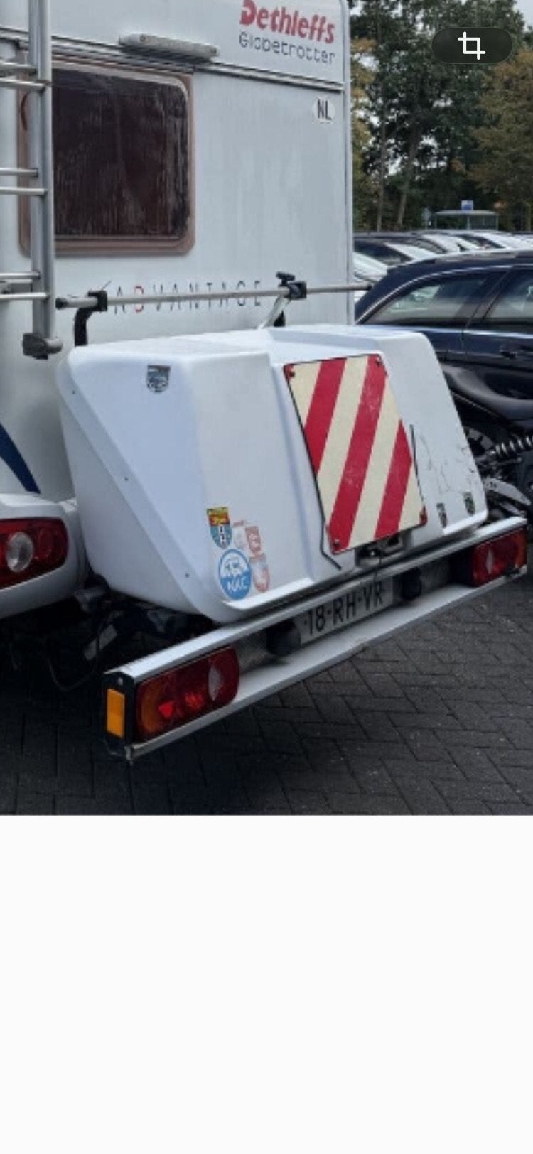 Fiamma ultra box eventueel met fietsdrager, Caravans en Kamperen, Particulier