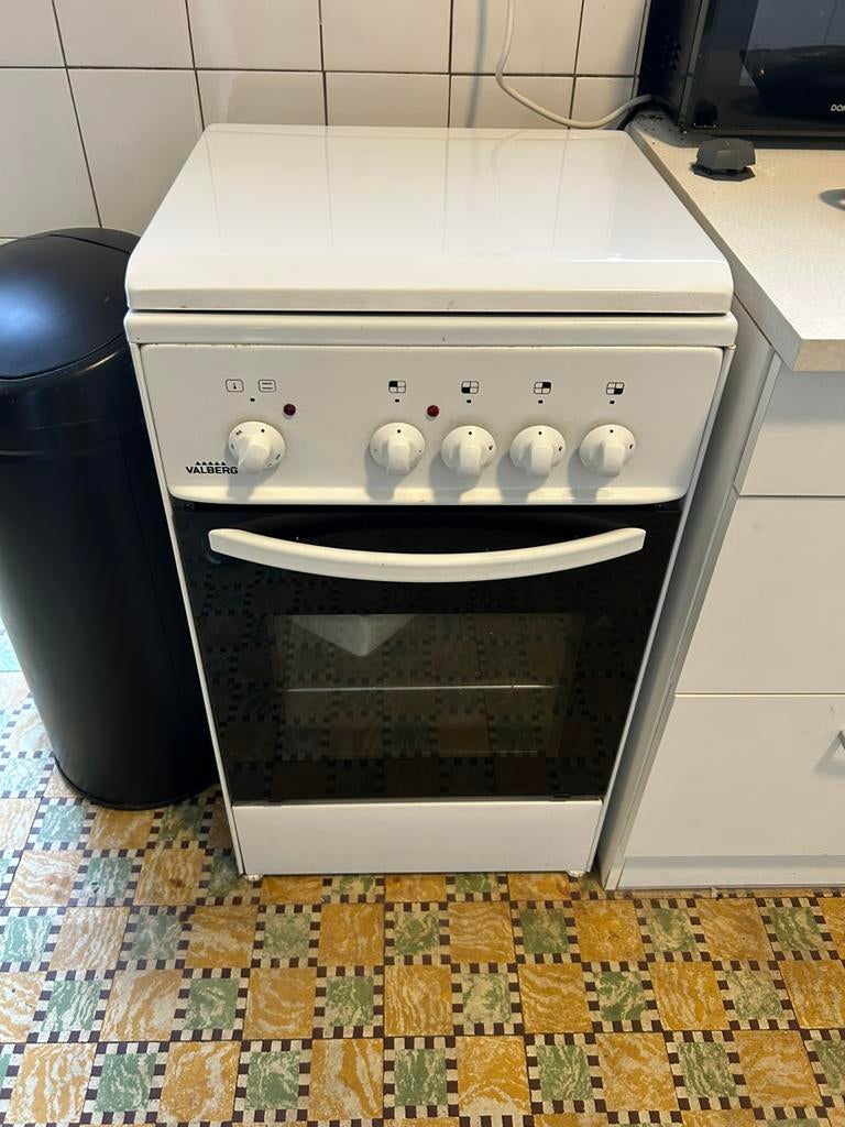 Cuisinière à gaz, Ophalen, Gebruikt, Hete lucht, 4 kookzones
