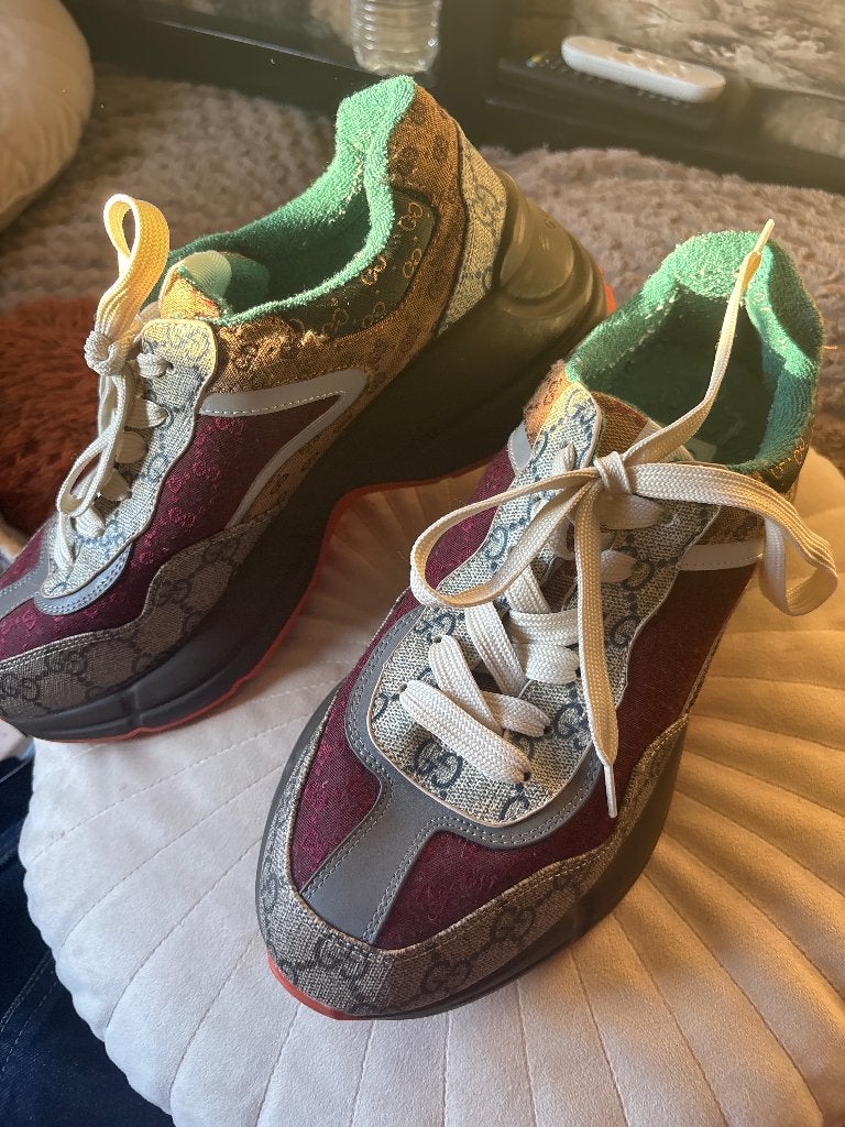 Chaussures Gucci, Vêtements | Hommes, Chaussures, Enlèvement ou Envoi, Gucci, Porté, Baskets