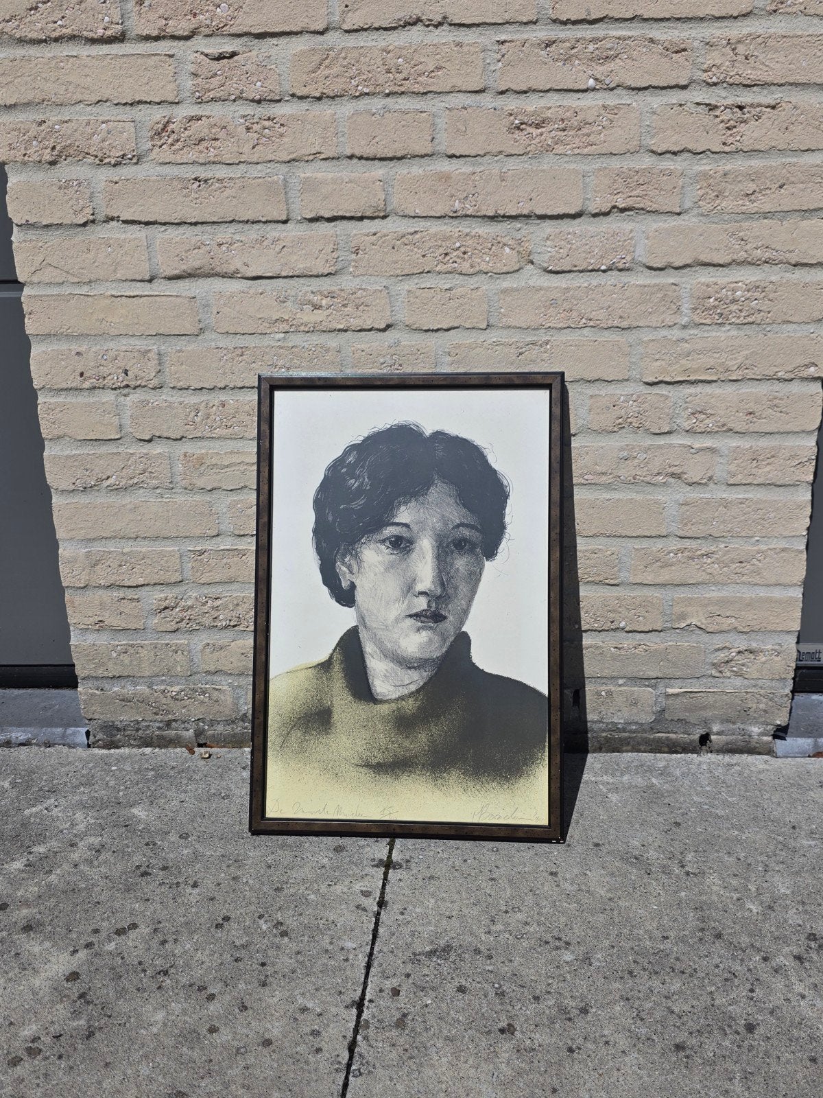Œuvre signée et numérotée « La plus belle mère » 15/4, Antiquités & Art, Enlèvement ou Envoi, Giclée, Portraits et figures, Édition limitée