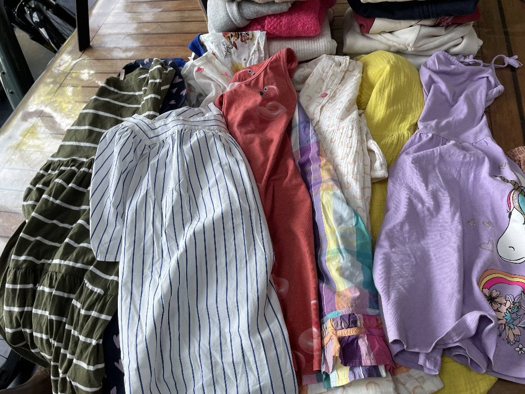 Meisjeskleding maat 140 winter/zomerpakket, Ophalen, Gebruikt, Meisje