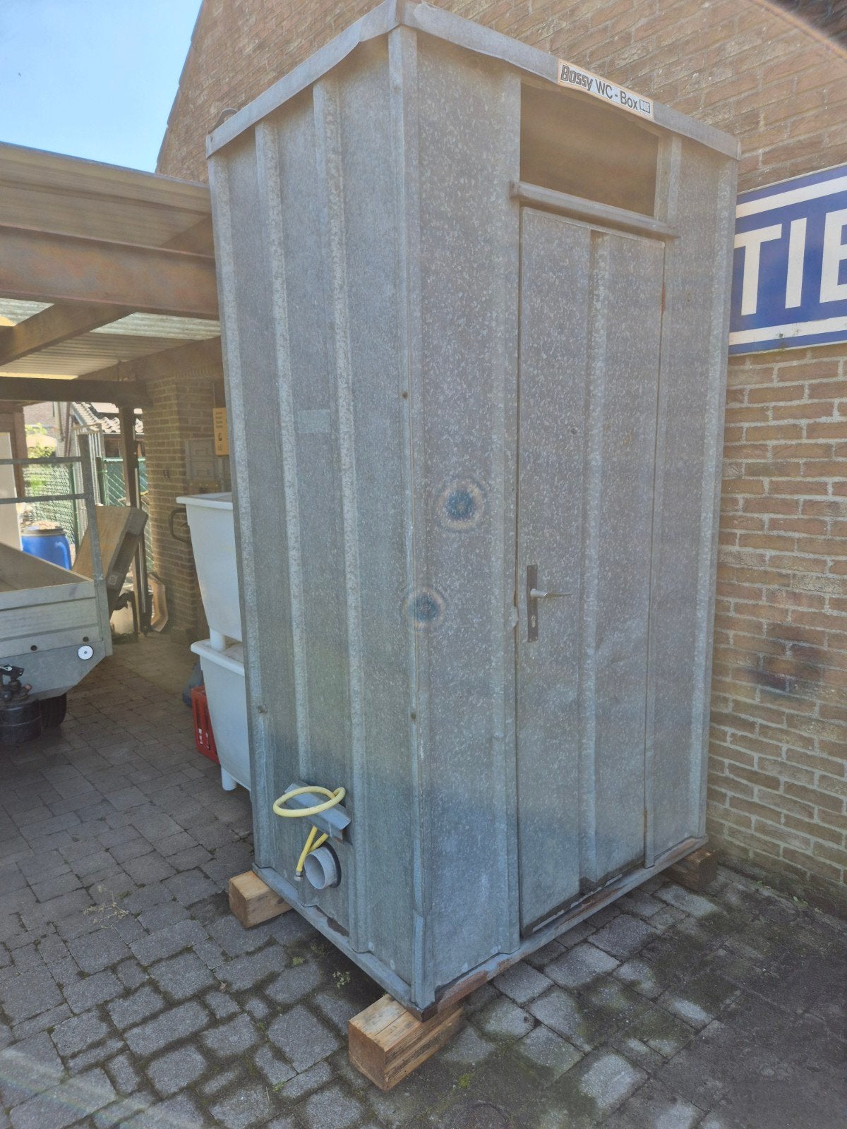 Toilet unit , dixi , werf - wc, Ophalen