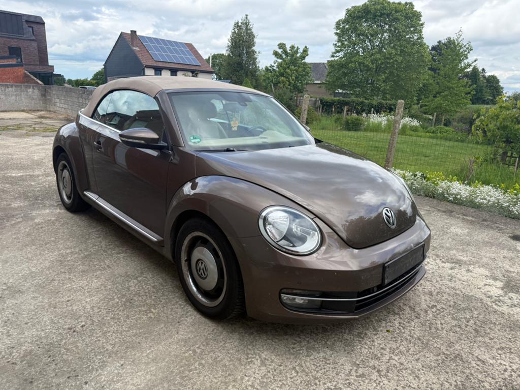 Volkswagen Beetle cabriolet 2014 Automatique, Cuir, Euro 5, Achat, Beige