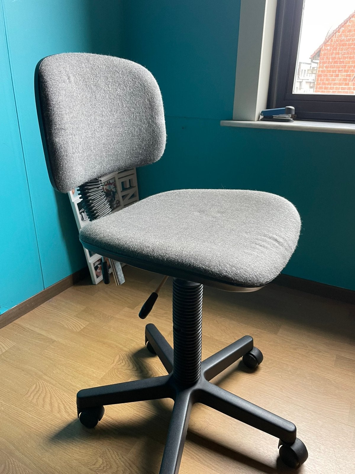 chaise de bureau, Enlèvement, Comme neuf, Gris, Chaise de bureau