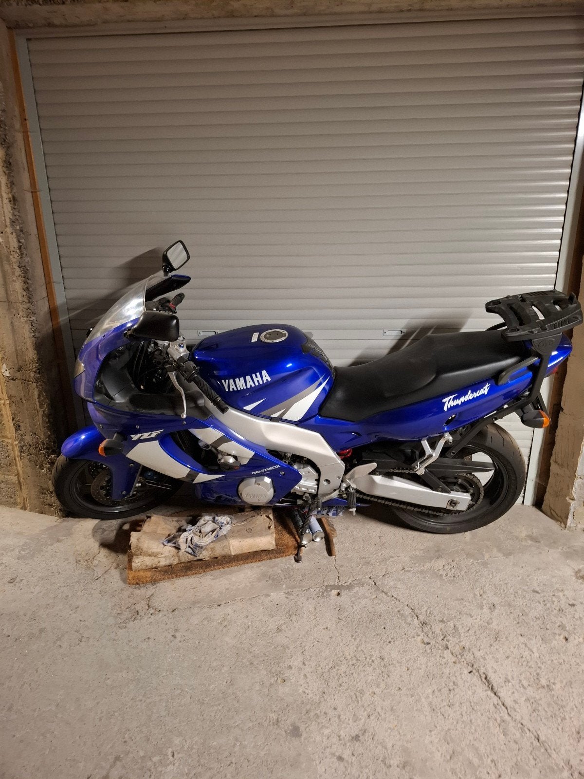 Moto yamaha thundercat yzf 600R  bleu, Motos, Particulier