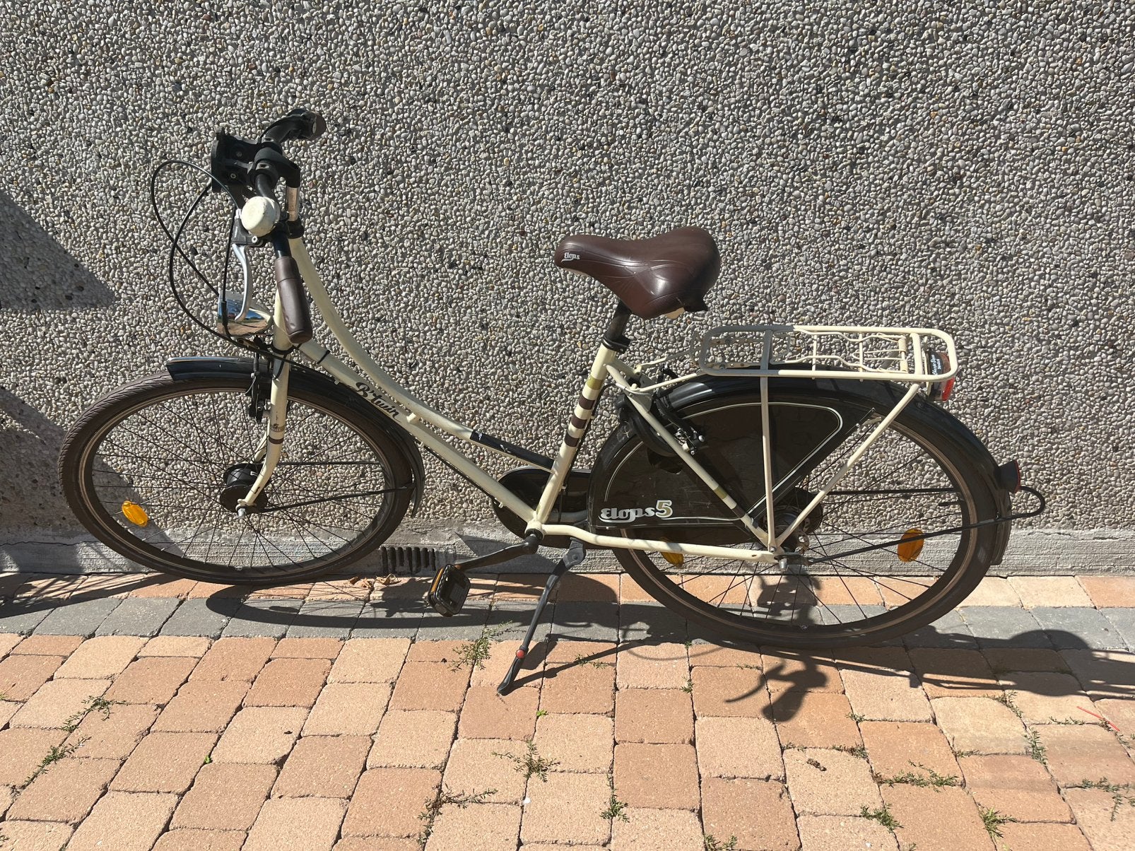 Damesfiets met werk aan of voor onderdelen, Fietsen en Brommers, Fietsen | Vouwfietsen, Gebruikt, 16 tot 18 inch, Dames, Ophalen