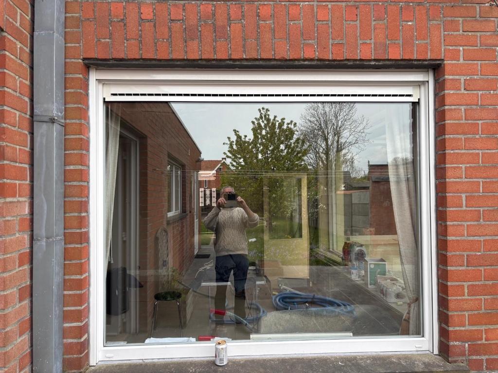 Raam, Doe-het-zelf en Bouw, Ophalen, Gebruikt, Gevelraam of Ruit, Dubbelglas