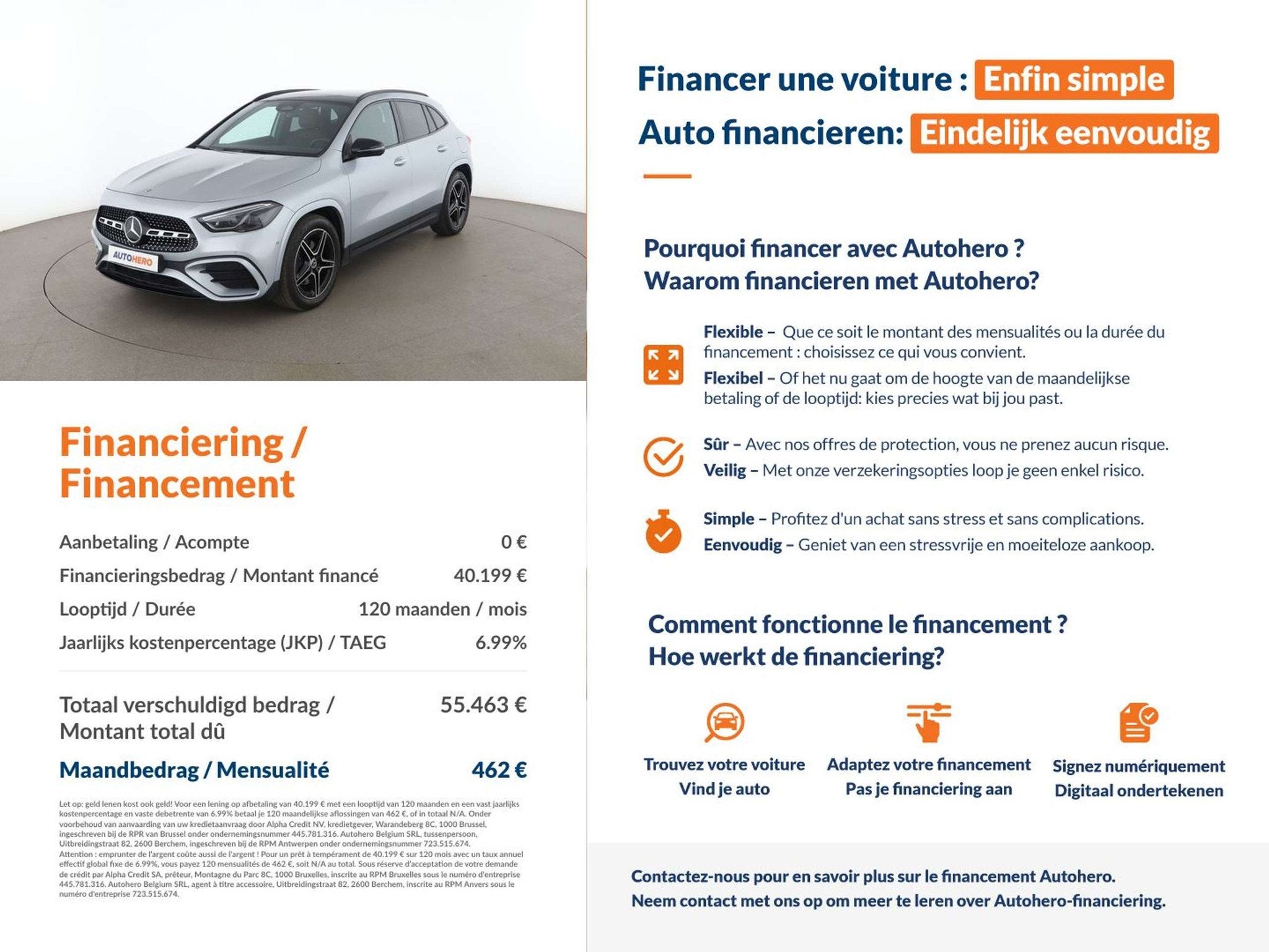 Mercedes-Benz GLA 180 GLA 180 d AMG Line (bj 2025), Auto's, Gebruikt, Zwart, 116 pk, 5 deurs