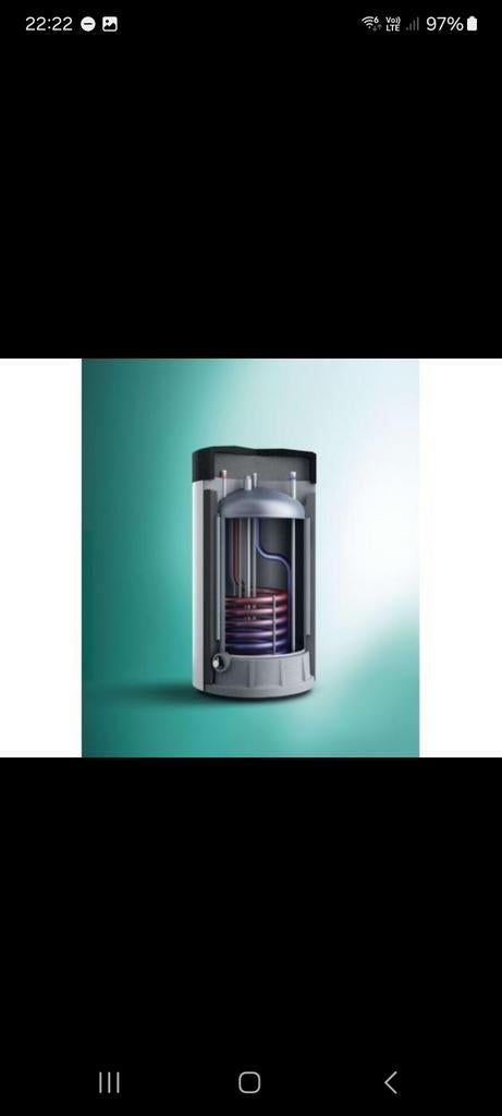 Chauffe eau Vaillant 200L neuf sur palette (uniSTOR VIH R 20, Ophalen of Verzenden, Boiler