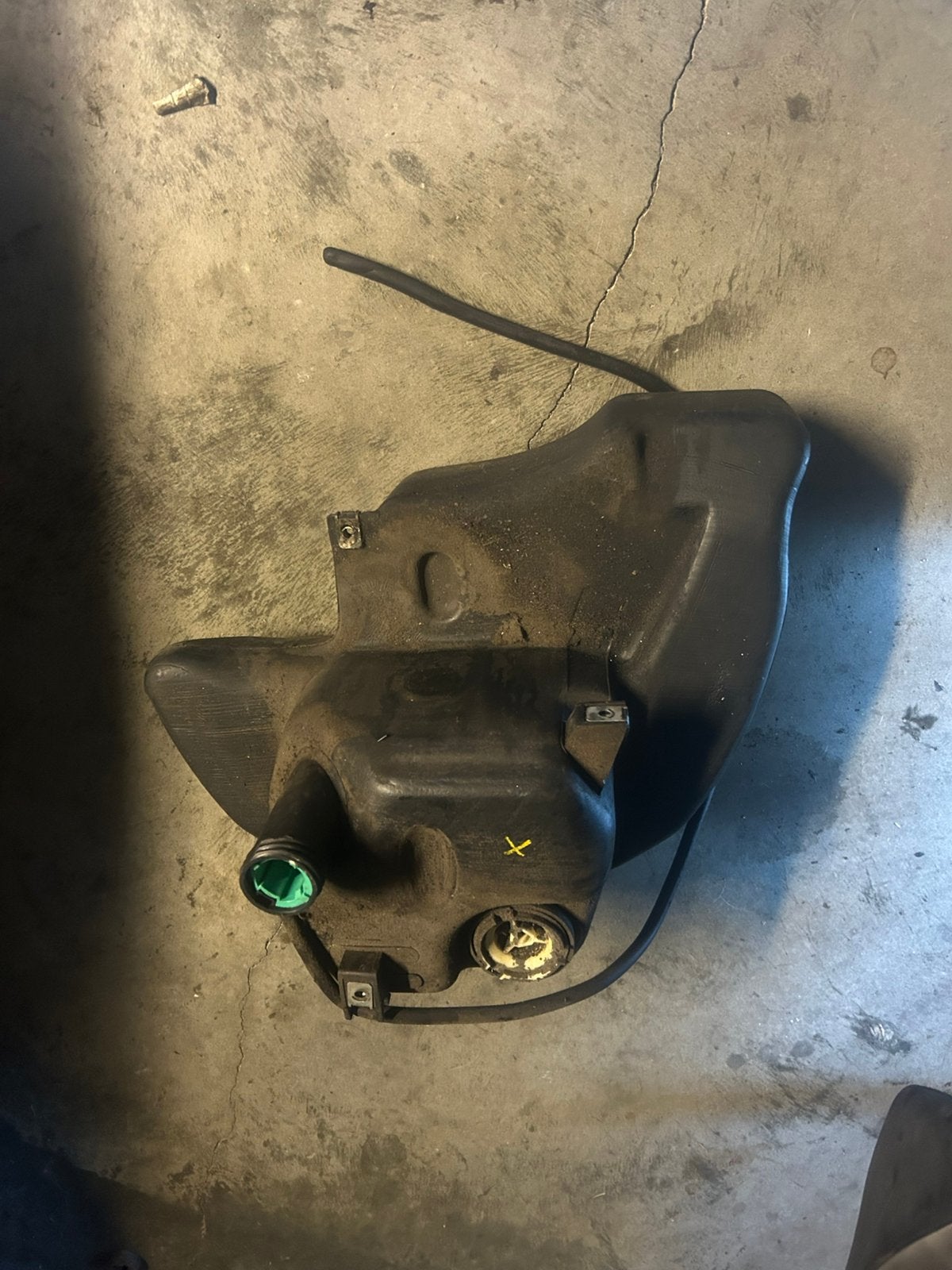 Skipper lx benzine tank, Enlèvement
