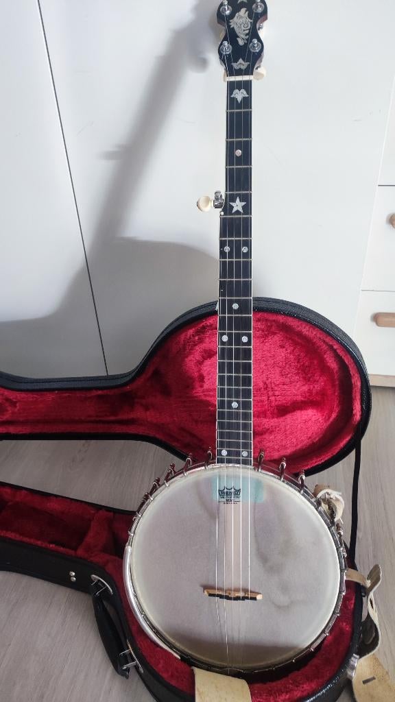 Old time banjo, Musique & Instruments, Enlèvement, Utilisé, 5 cordes ou banjo Bluegrass