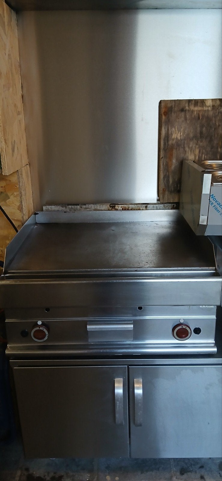 Professionele grillplaat - bakplaat, Ophalen