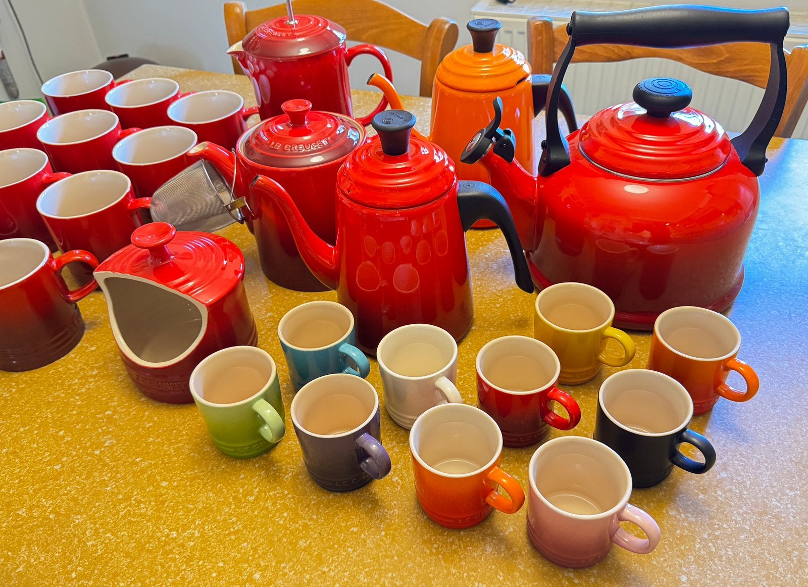 Grote partij nieuwe Le creuset artikelen, Enlèvement, Neuf, Le Creuset