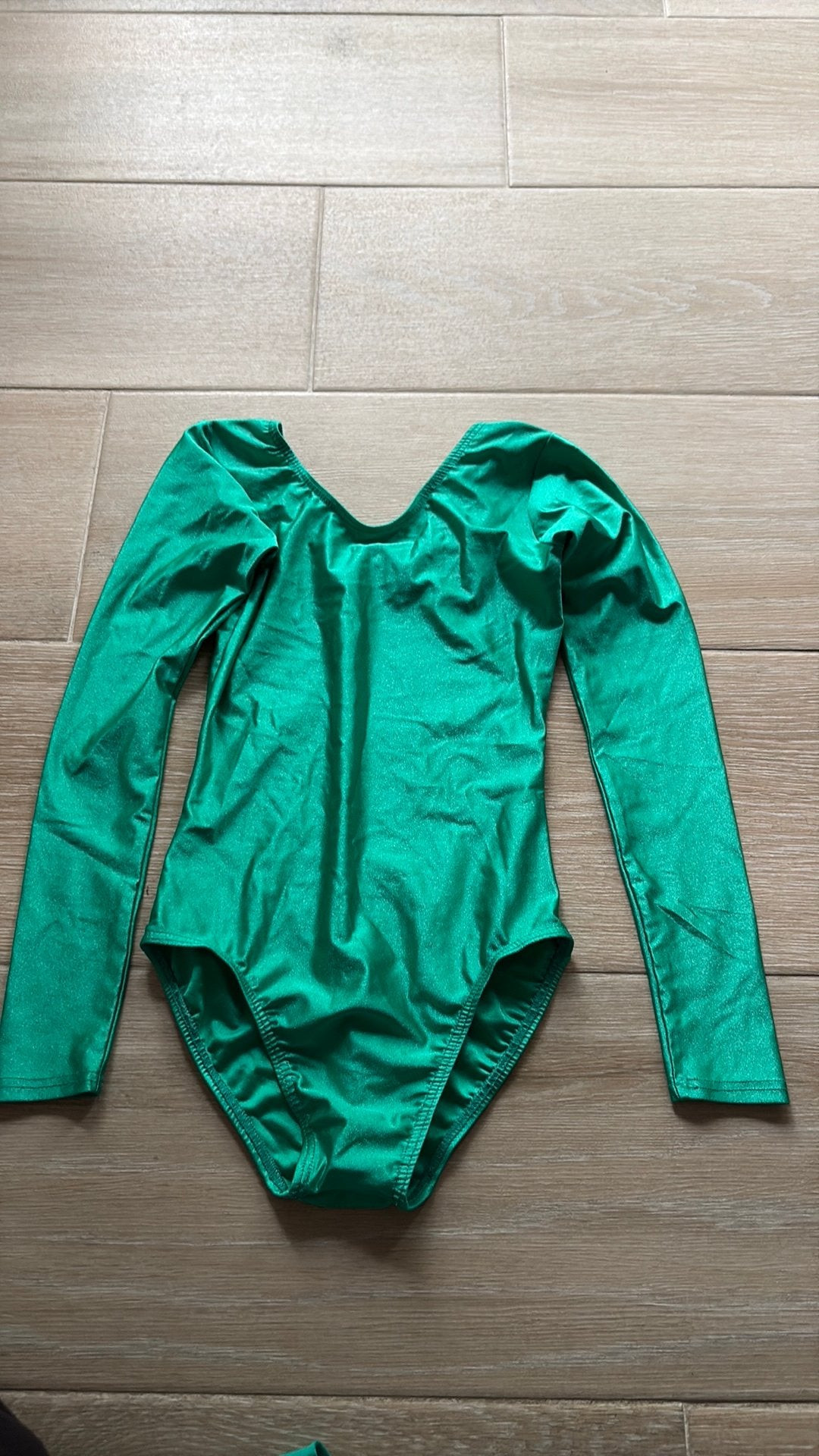 Maillot, Sport en Fitness, Turnen, Ophalen, Zo goed als nieuw, Groen, Turnpak(je)