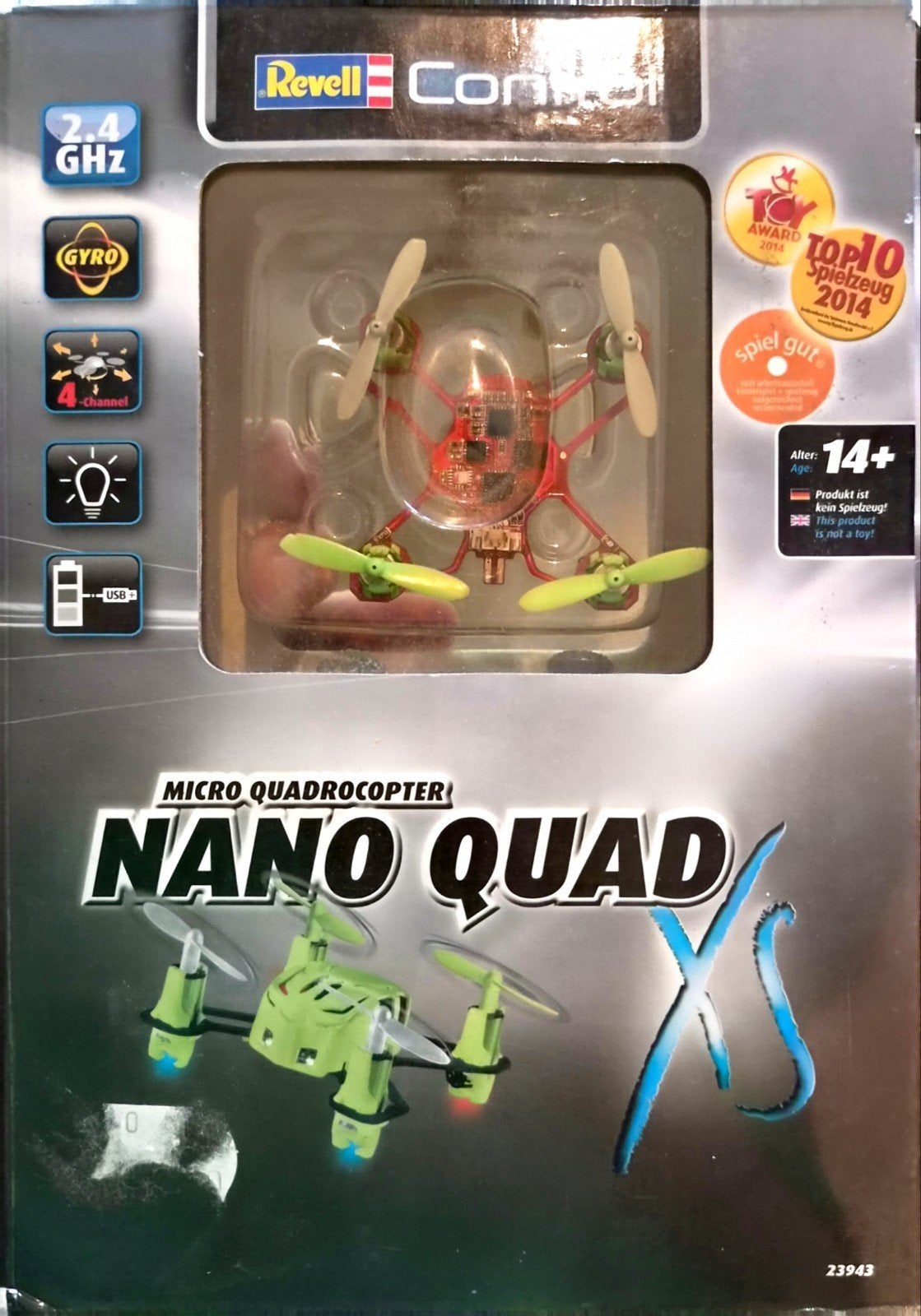 Nano Quad, Ophalen