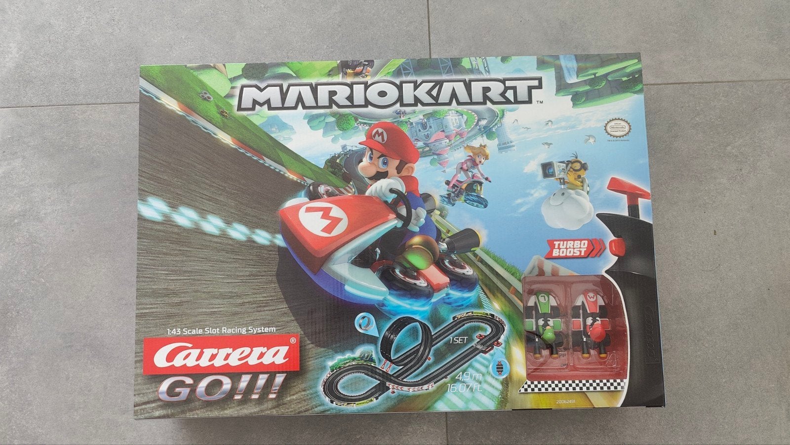 racebaan Carrera go Mario kart, Électrique, Enlèvement ou Envoi, Carrera, Comme neuf