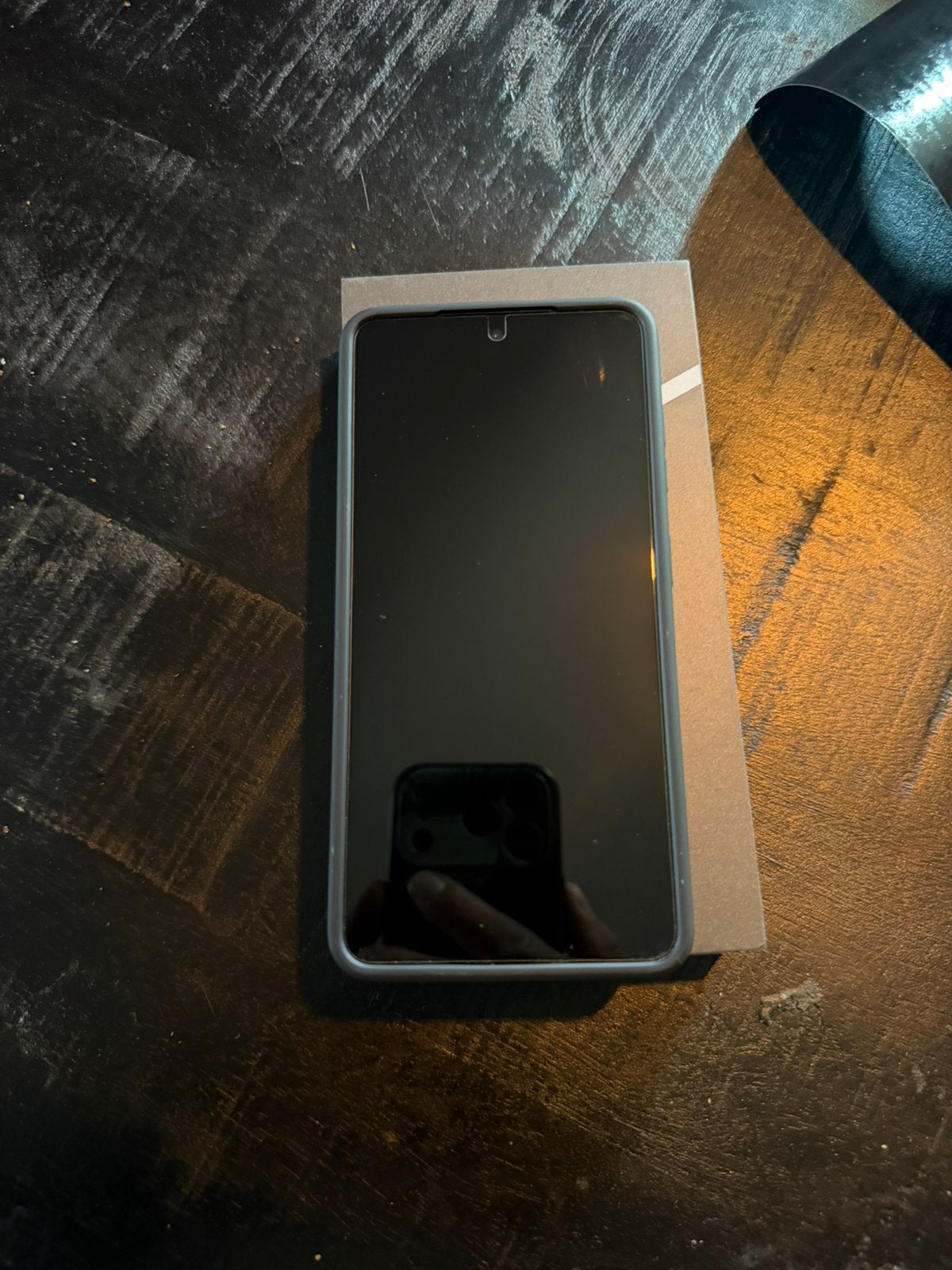 Samsung s26 met hoesje en screenprotector nieuwstaat, Ophalen, Overige modellen, Zwart, Touchscreen