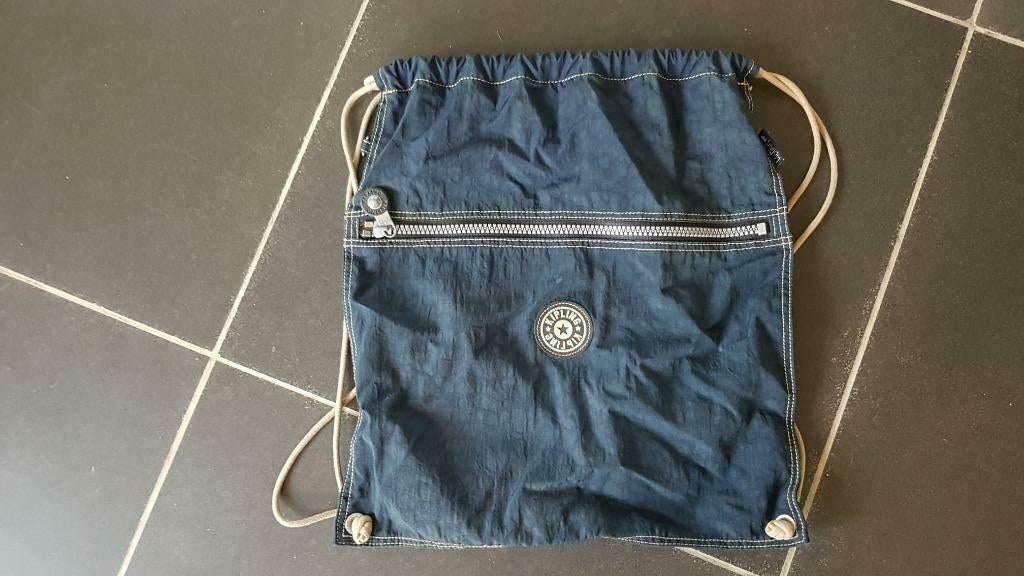 donkerblauwe turnzak of zwemzak van Kipling, Ophalen of Verzenden, Gebruikt