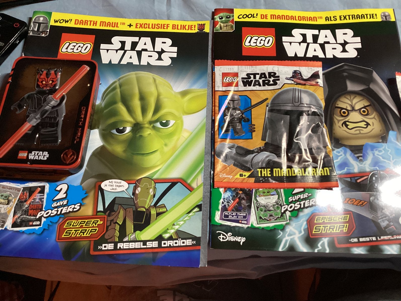 Lego star wars 2 boeken en disney mini setje, Ophalen of Verzenden, Zo goed als nieuw, Lego, Disney