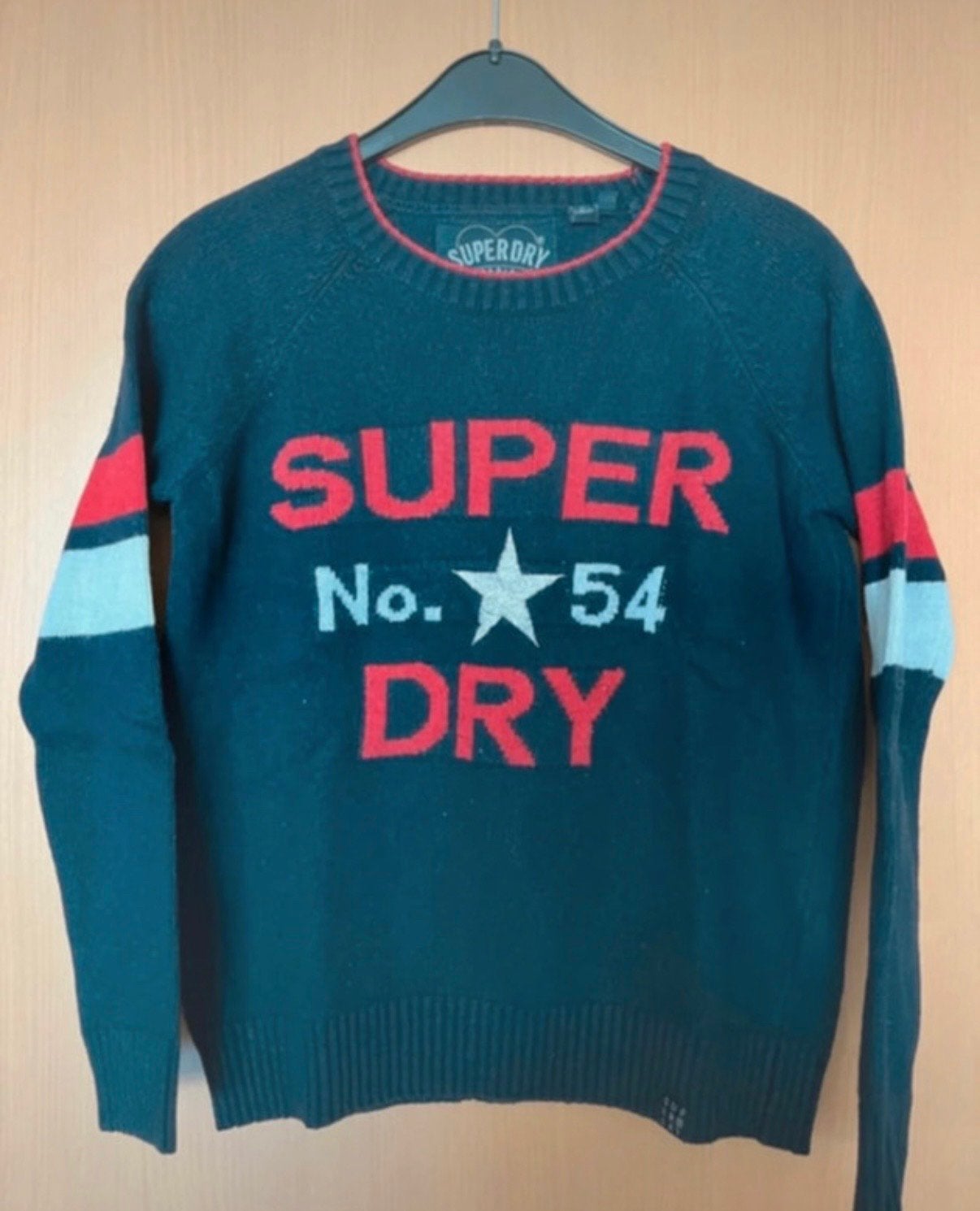 Trui Superdry maat 36, Ophalen, Gedragen, Maat 36 (S), Blauw