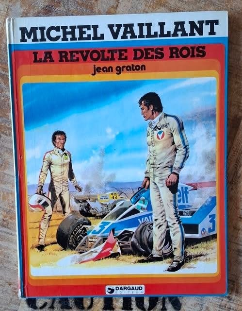 BD MICHEL VAILLANT #32 Révolte Rois Dargaud Editeur E.O.1978, Jean Graton, Eén stripboek, Ophalen, Gelezen