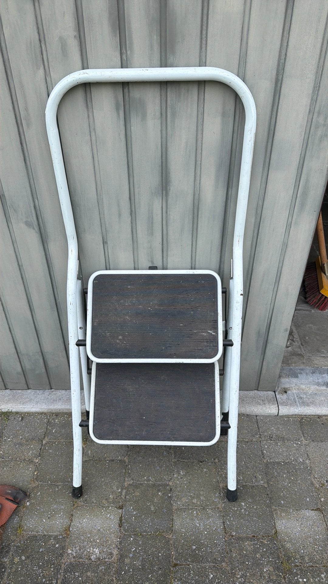 Trapladder., Enlèvement, Utilisé, Échelle