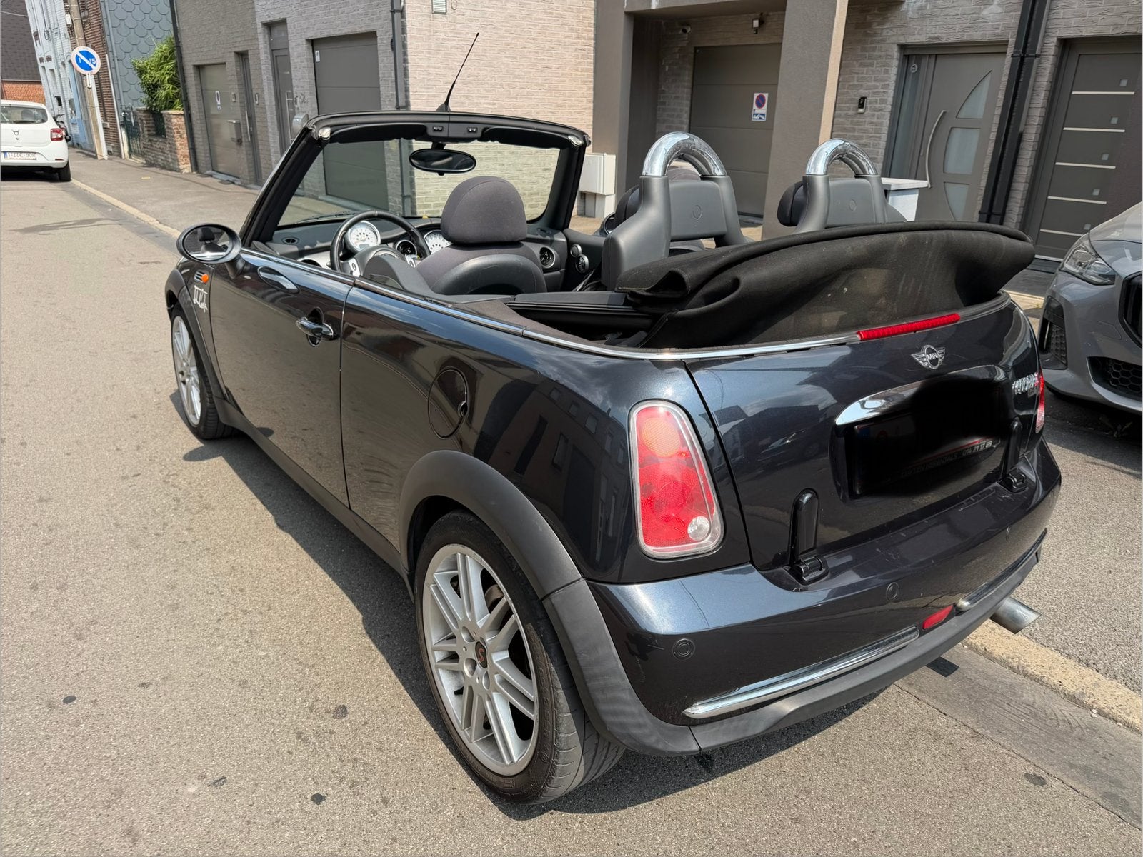 Mini cooper cabrio full airco, Autos, Mini, Particulier, Euro 4, Cabriolet, Enlèvement
