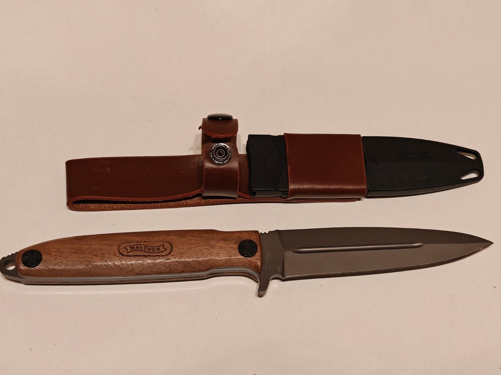 Mes Walther - Couteau Walther, Caravans en Kamperen, Ophalen of Verzenden, Nieuw