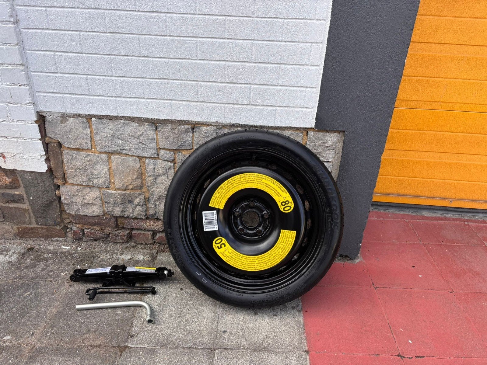 Roue de secours VW,Audi,Seat,Skoda (125/70R19 100M) galette, Autos : Pièces & Accessoires, Enlèvement, Neuf, Audi