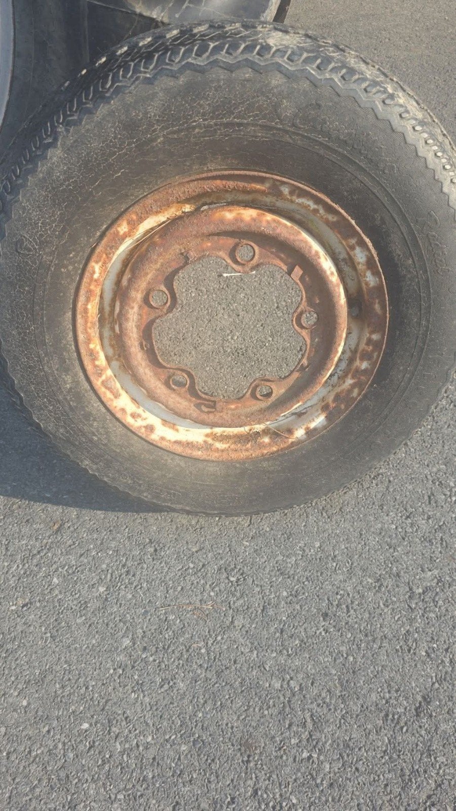 2 velgen voor tractor, Enlèvement