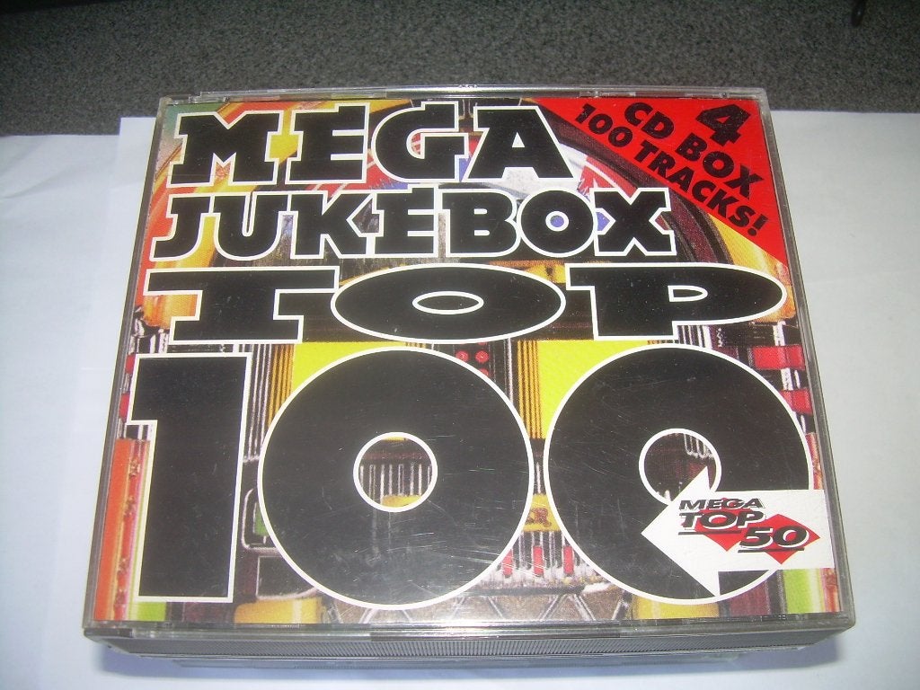 COFFRET DE 4 CD - MEGA JUKEBOX TOP 100, Enlèvement ou Envoi, Comme neuf, Pop, Coffret