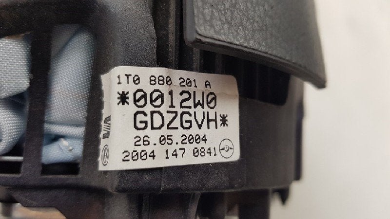 AIRBAG STUUR Volkswagen Touran (1T1 / T2) (01-2003/05-2010), Gebruikt, Volkswagen, Volkswagen AG, Kundenbetreuung@volkswagen.de