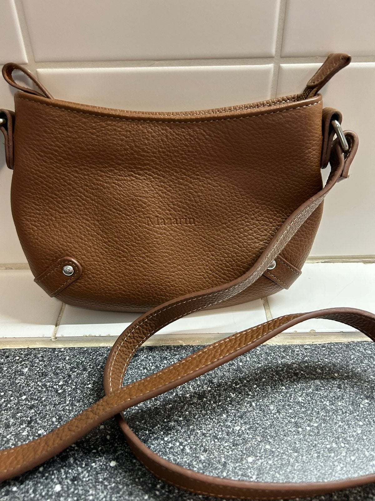 Lederen schoudertasje, Enlèvement, Neuf, Sac à bandoulière