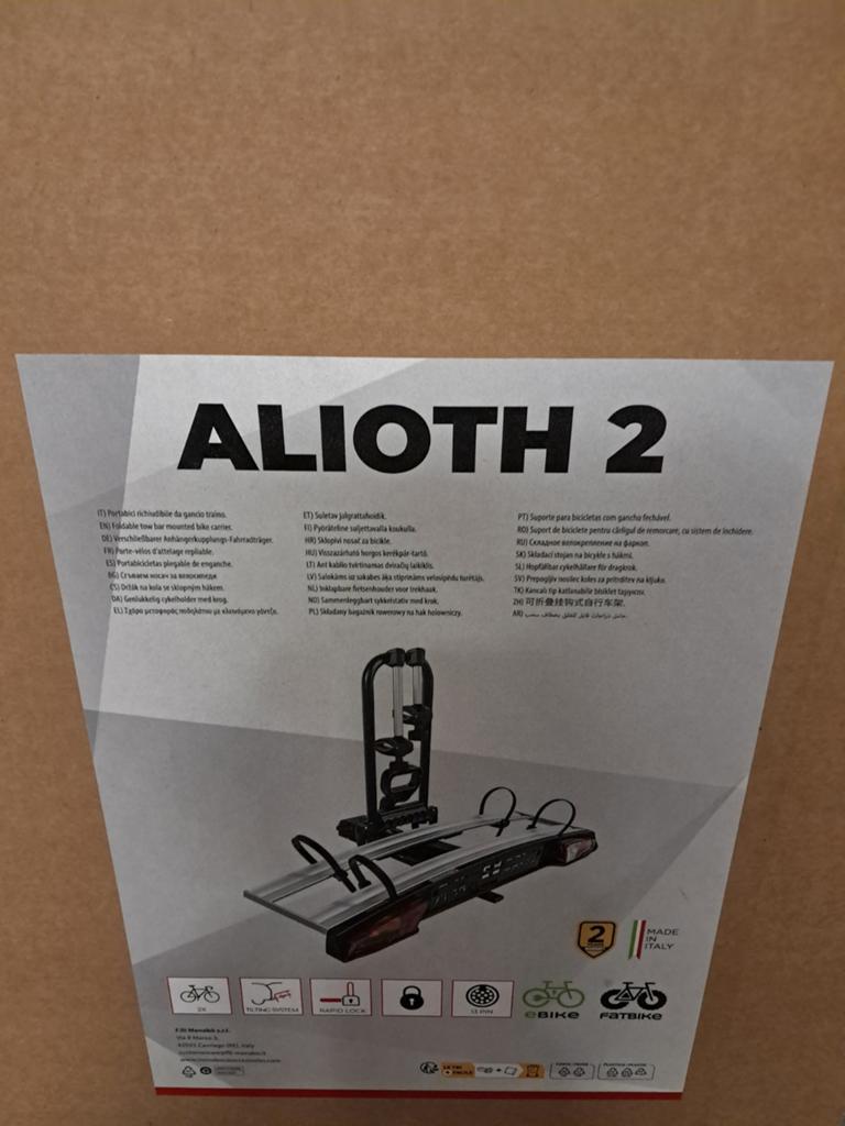 Fietsendrager Menabo Alioth 2 nieuw in doos, Enlèvement, Boîte