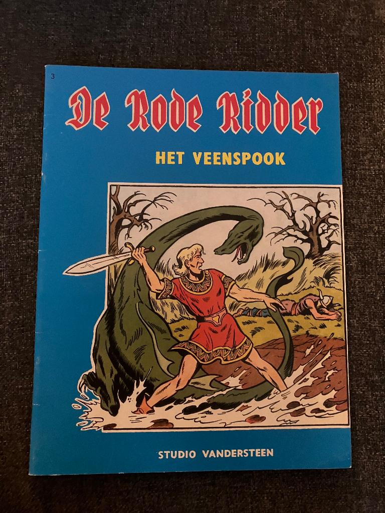 De Rode Ridder - 3 - Het veenspook, Eén stripboek, Ophalen of Verzenden, Gelezen, Willy Vandersteen