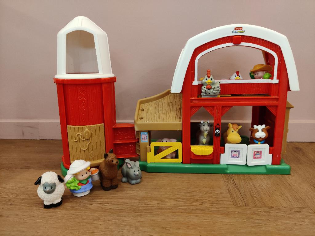 Fisher Price Little People boerderij met 10 figuren, Kinderen en Baby's, Speelgoed | Fisher-Price, Ophalen, Gebruikt, Speelset