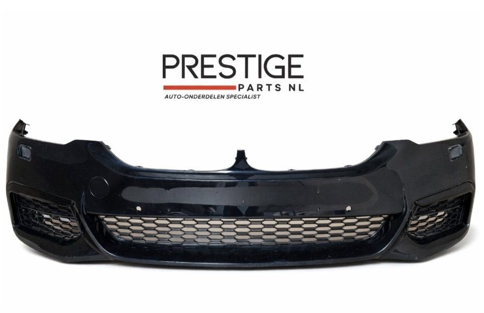 Voorbumper BMW 5 Serie G30 G31 M Pakket PDC KLS 51118064928, Gebruikt, -, Voor, Ophalen of Verzenden