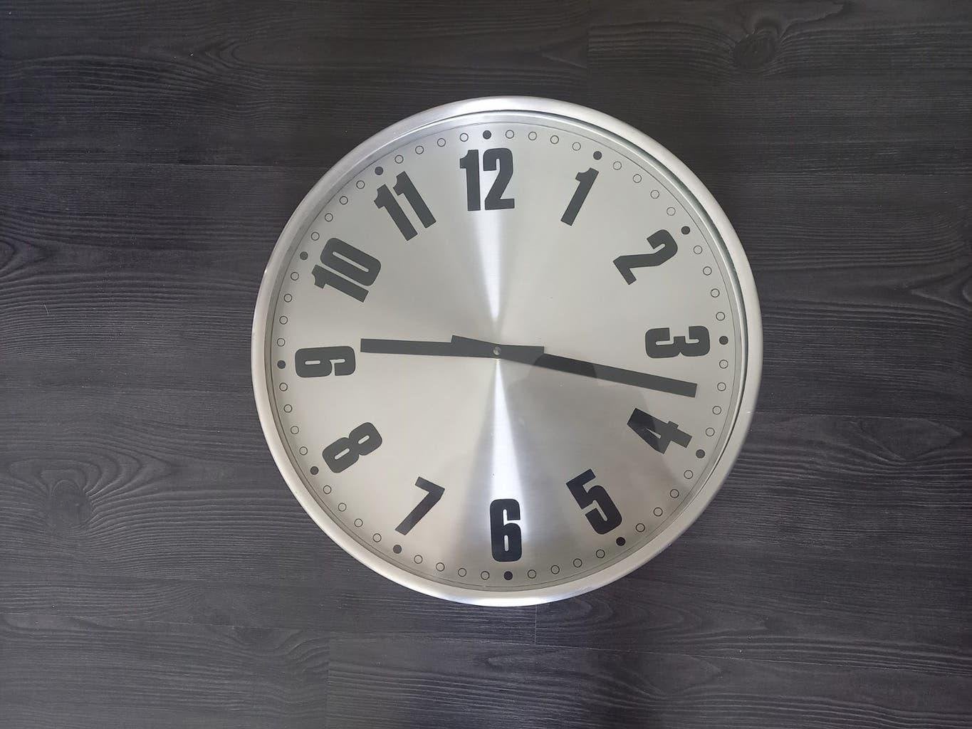 Vintage klok Ikea, Maison & Meubles, Accessoires pour la Maison | Horloges, Enlèvement ou Envoi, Utilisé, Analogique, Horloge murale