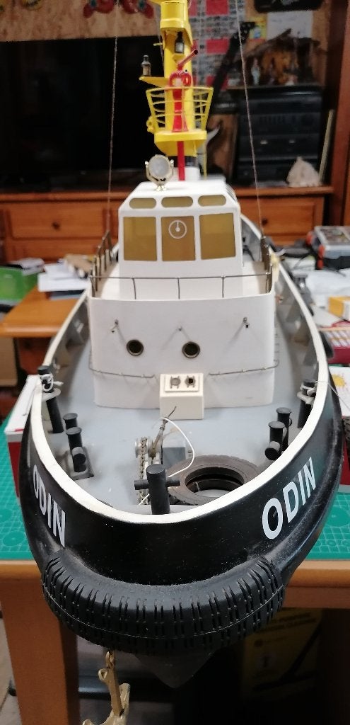 Robbe Odin sleepboot, Ophalen, Gebruikt