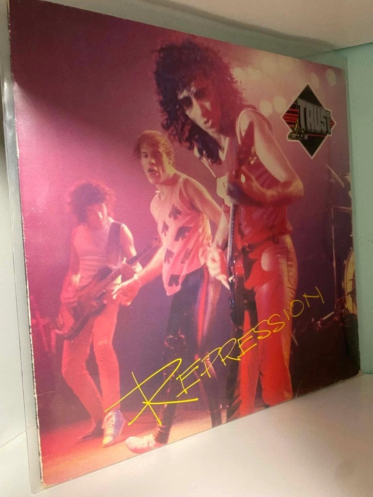 Trust – Repression - Europe 1980 (J), LP, Avec pochette intérieure, Utilisé, Hard rock