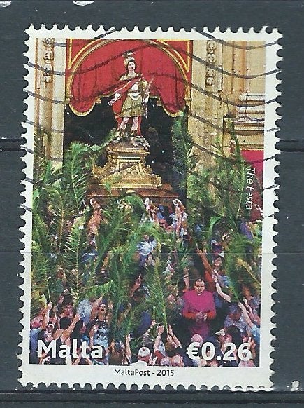 MALTA, Ophalen of Verzenden, Malta, Gestempeld